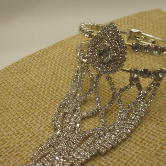 Rhinestone Slave Bracelet with Bling - Picture 2 of 5